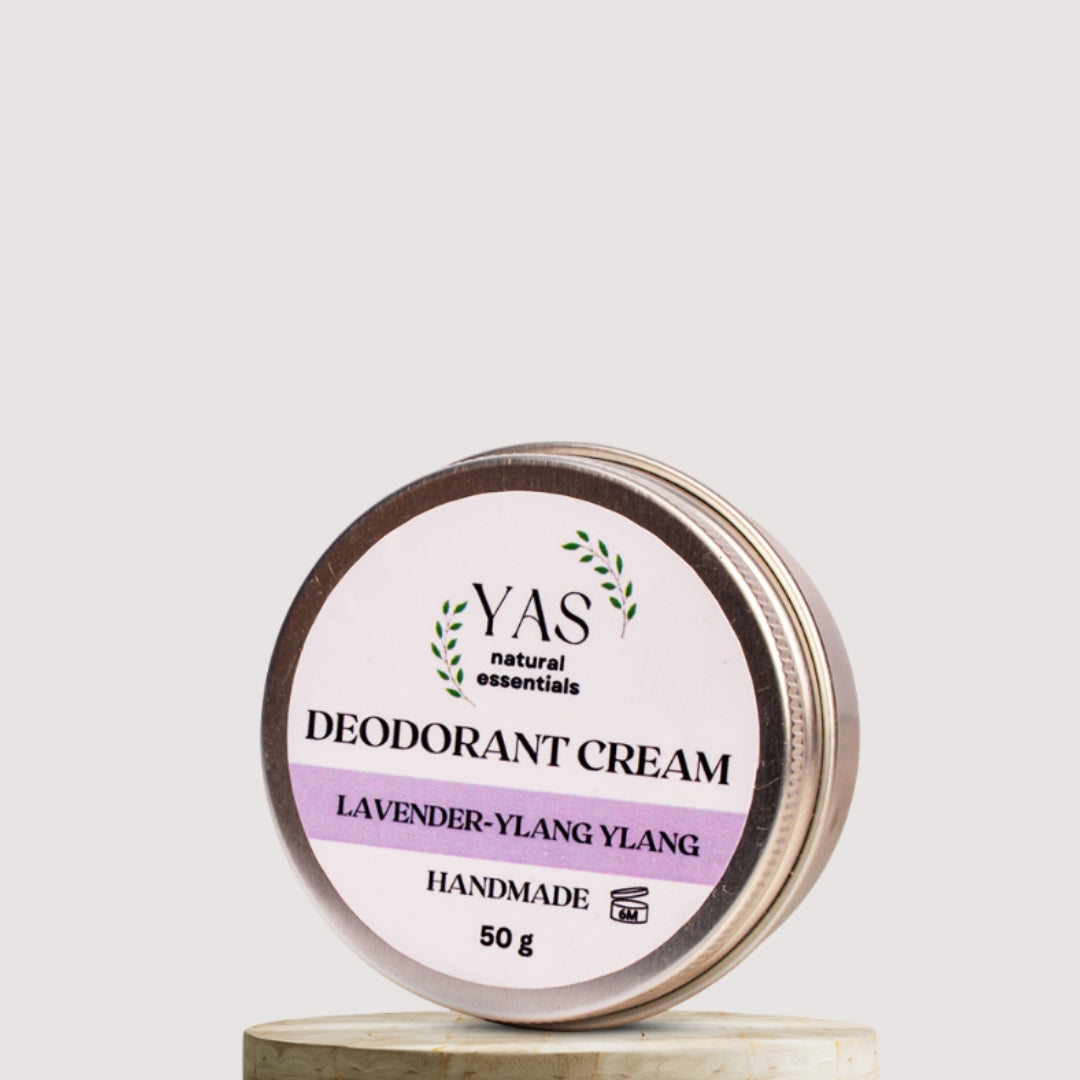 NATURAL DEODORANT CREAM (LAVANDER-YLANG)